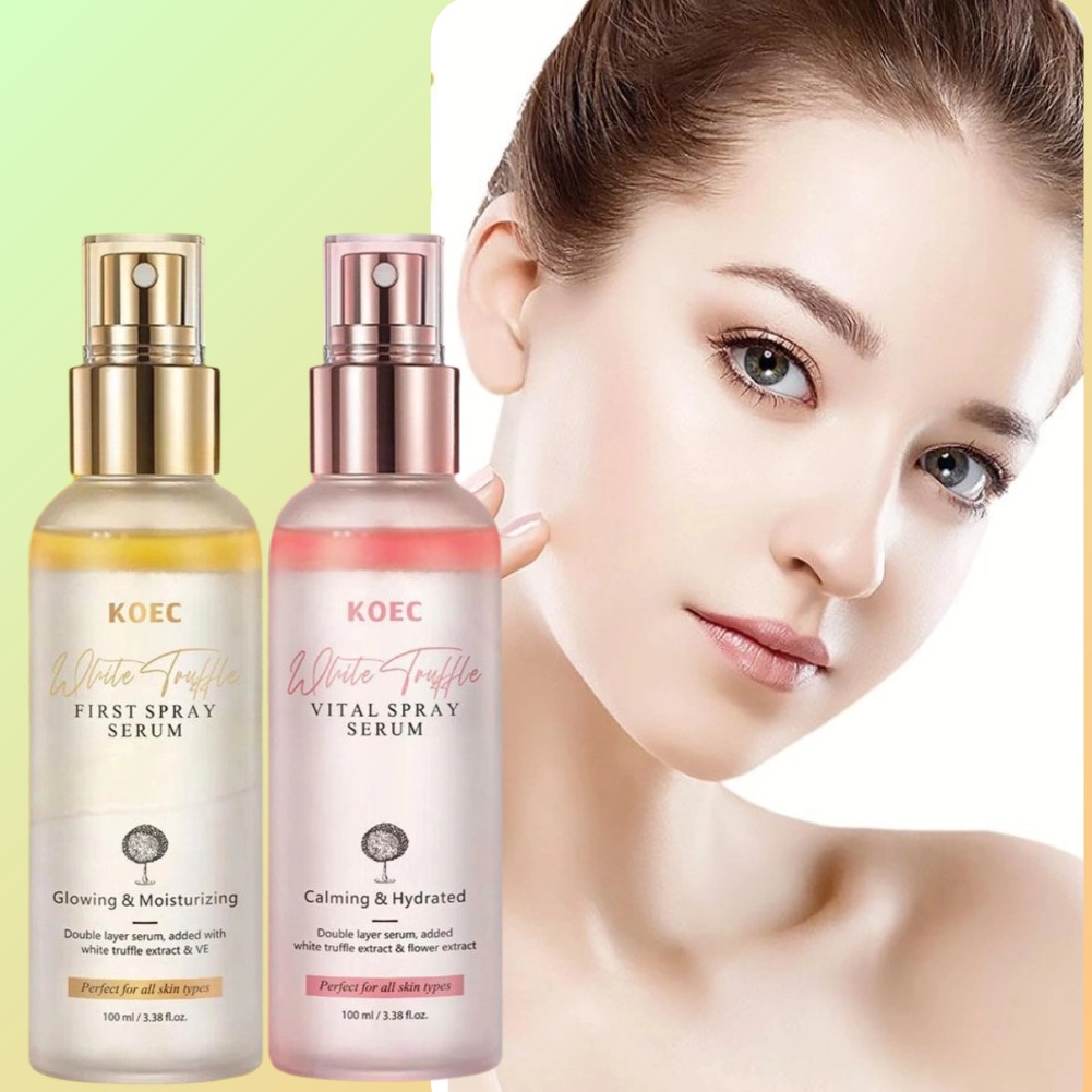 Luxury Skincare Brands - เซรั่มสเปรย์ไวท์ทรัฟเฟิล สารสกัดไวท์ทรัฟเฟิลจากเกาหลี KOEC วิตามินอี เซรั่มสเปรย์ไวท์ทรัฟเฟิลเฟิร์ส สเปรย์เซรั่มต้านอนุมูลอิสระ
