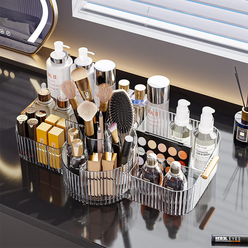 ใหม่ 360 °   ที่เก็บแปรงแต่งหน - Luxury Skincare And Makeup Brands บทวิจารณ์และราคา