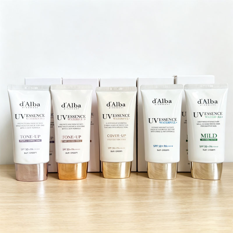 ดี'อัลบา ยูวี เอสเซนส์ วอเตอร์ - Luxury Skincare Brands บทวิจารณ์และราคา